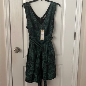 NWT Darling Dress in a beautiful forest green.